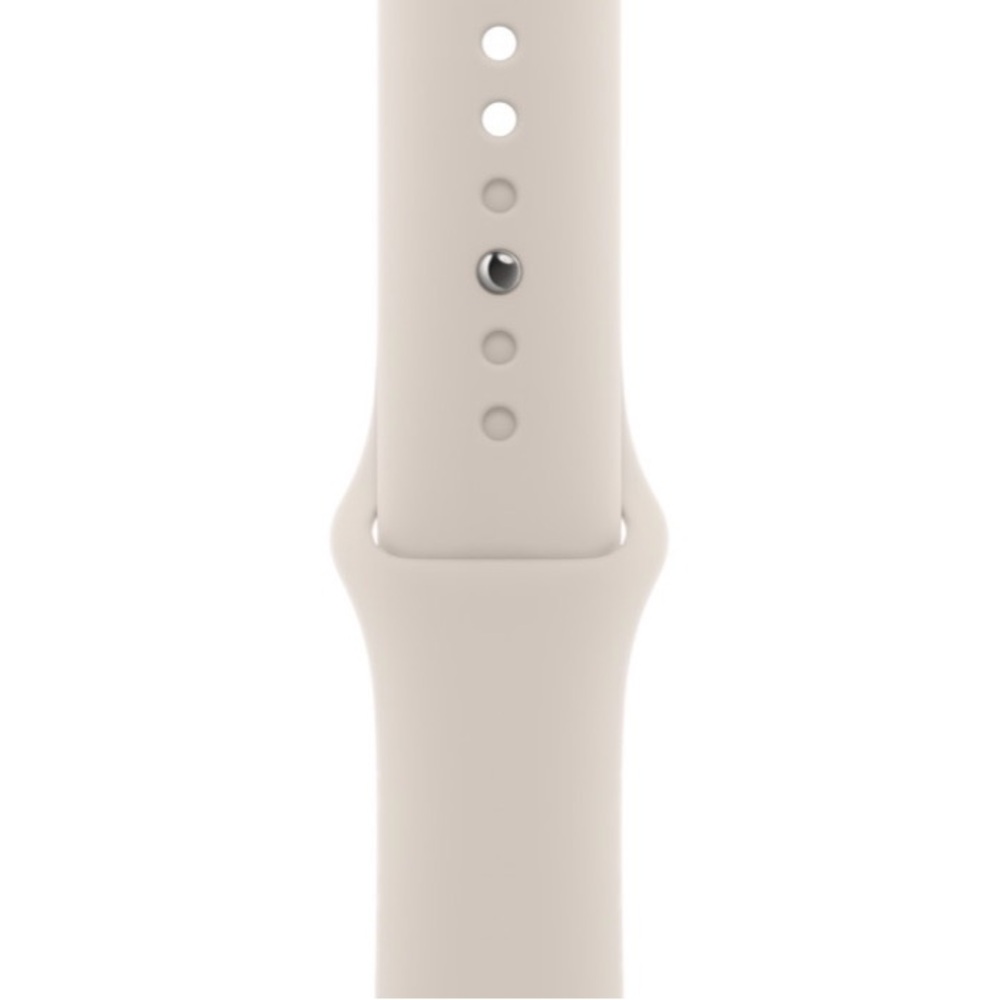 Apple Watch Sport Band in Starlight (S/M 41mm)